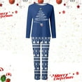 thumbnail image 2 of Shadoumai Matching Family Christmas Pajamas For Couples, Xmas Tree Print Tops Long Sleeve Holiday Sleepwear Sets For Mom Dad Fall Clothes, 2 of 6