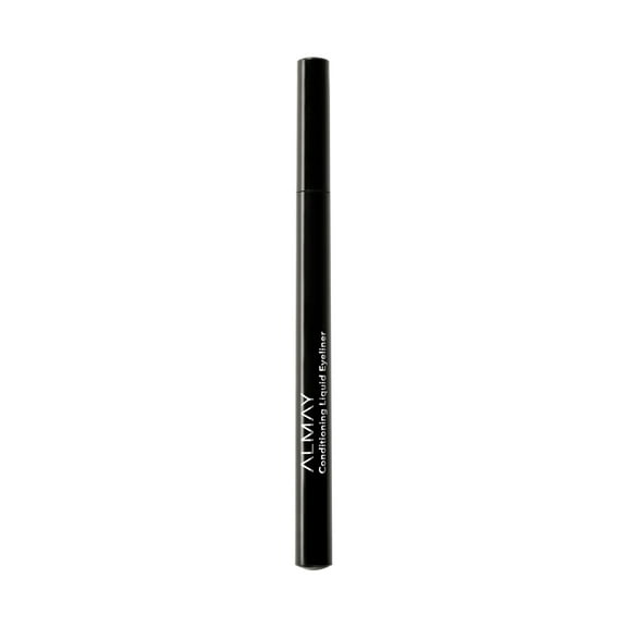 Almay Conditioning Liquid Matte Eyeliner Pen, Waterproof, 10 Black, 0.03 fl oz