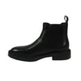 thumbnail image 4 of Men's Slip On Boot STEVE MADDEN Leather Upper Plain Toe Hatton Black, 4 of 8