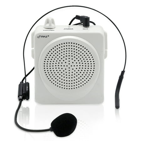 Pyle Pro PWMA50W 50W Portable AUX PA System w/Headset Microphone Rechargeable