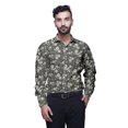 thumbnail image 1 of BESTMAN PrintedÂ&nbsp;Men ShirtsÂ&nbsp;Long Sleeve Printed Button Down Cotton Shirt, 1 of 5