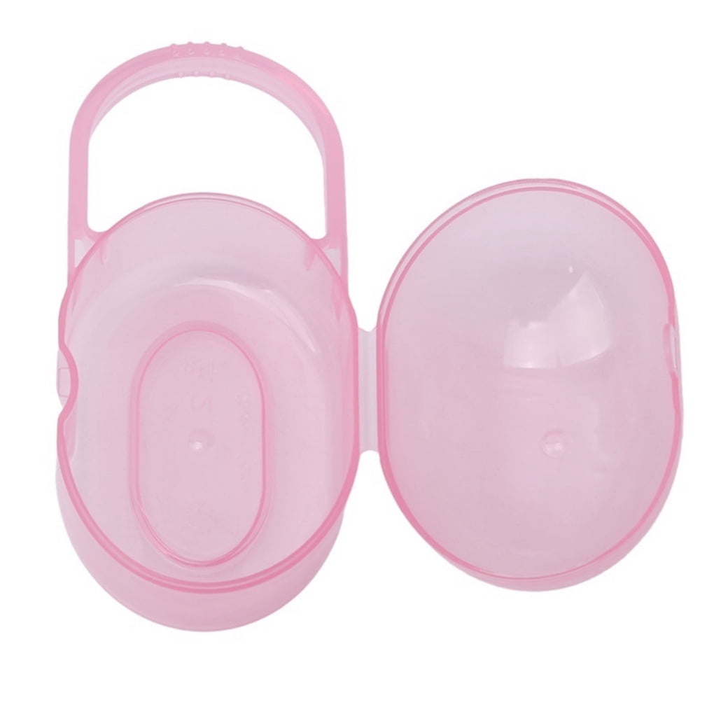 Baby Infant Travel Soother Pacifier Dummy Storage Case Box Holder D 