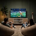 thumbnail image 4 of Homall 50'' Modern TV Stand for TVs up to 55'', Wood Entertainment Center with Storage Drawers & Cable Management for Living Room, White & Walnut, 4 of 8