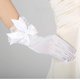 thumbnail image 4 of Guantes de boda nupciales con volantes en la muñeca elegantes de encaje con lazo de fiesta para mujer, 4 of 5