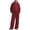 C-RD136, variant on DHFJKG 2 Piece Outfits Mens Hoodies Linen Loose Fit Long Sleeve Button Front Shirt Pullover Wide Leg Pants Lightweight Casual Cozy Outfit