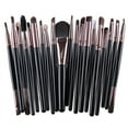 thumbnail image 2 of 20Pcs/23pcs Makeup Brushes Set Professional Soft Synthetic Hair Powder Foundation Eyeshadow Make Up Brushes Cosmetics Makeup Brush Set, Black Or Purple, 2 of 5
