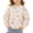 B Multicolor, variant on Kids Quilted Jackets Warm Snap Button Puffer Coat Printed Lightweightful Padded Jacket Long Sleeve Snap Button Closure Quilted Inner Wear Layering Fall Winter Coat for Children