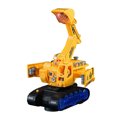 thumbnail image 2 of Excavadora eléctrica de deformación HUOGUO para coches de juguete con luz y música, 2 of 2