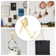 thumbnail image 4 of VONKY 100pcs Metal Picture Hooks For Hanging Paintings And Frames Durable And Iron Made Rustproof Coating Gold 1Set, 4 of 6