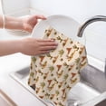 thumbnail image 6 of Sikiie Tropical Desert Waffle Weave Kitchen Dish Cloth,Super Absorbent Kitchen Dish Towels 16*26 Inches for Dish Rags Washing Dishes, Drying Dishes, 6 of 7
