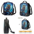 thumbnail image 4 of Kuiaobaty Owl Pattern School Bags Set for Girls Kids School Backpack Set with Insulated Lunch Box and Pencil Case 3 Pack Kids Children Bookbag Set Preschool Kindergarten School Bagpack, 4 of 6
