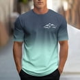 thumbnail image 1 of Tops para hombre, blusas y camisas de cuello redondo y manga corta para hombre, camisetas deportivas informales a la moda con estampado para hombre, blusas de cuello redondo y manga corta, blusas para, 1 of 4
