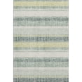 thumbnail image 2 of Addison Rugs Mayfield Premium Machine Washable Transitional Stripes Seafoam Rectangle Rug, 3' X 5' Machine Washable Transitional Stripes Seafoam Oversized Sherpa Throw Blanket, 2 of 6