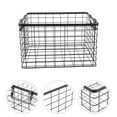 thumbnail image 1 of OULII Fireplace Accessory Firewood Logging Basket Iron Golden 1Set, 1 of 8