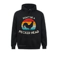 thumbnail image 2 of Sudadera retro Don't Be A Peckerhead Rooster Old School Chicken Lover Sudaderas con capucha de moda High Street para hombre Ropa de grupo Camisas, 2 of 5