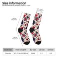 thumbnail image 2 of Cauagu Barbeque1 Print Crew Socks for Women and Men,Adult Athletic Running Socks 1-Pair Sports Socks Work Gear Socks with Moisture Wicking, 2 of 6