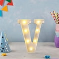 thumbnail image 6 of FAMTKT Letters Lights Alphabet Lamp LED Letter Lighting Letter Light Illuminated Letters Night Lights Decoration for Birthday Party Wedding Children's Room, 6 of 6