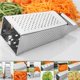 thumbnail image 2 of 1x Stainless Steel 4 Sided Cheese Grater Vegetable Carrot Slicer Shredder Box, 2 of 9