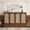 Walnut + Pine + Queen, variant on Queen Size Murphy Bed with Charging Station and 2 Storage Drawers, Pine Wood Folding Cabinet Bed, Equipped with 6 Moving Wheels, Space-Saving Hidden Wall Bed for Guest Room, Home Office,Espresso