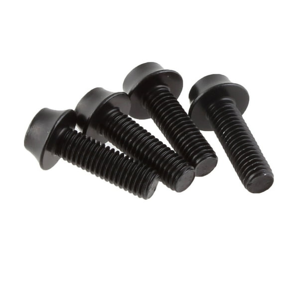 Wolf Tooth Components Aluminum Bottle Cage Bolt, 4 pcs - Black