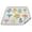 Flowering Plants, variant on Outdoor Blanket For Camping Water Proof Quilted Picnic Mat 78'x78' Glittery Fairy
