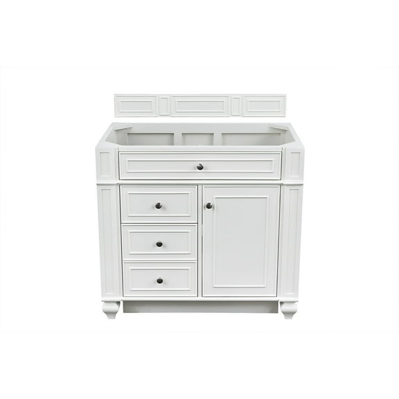 James Martin Vanities 157-V36 Bristol 36" Single Basin Hardwood Vanity Cabinet Only -