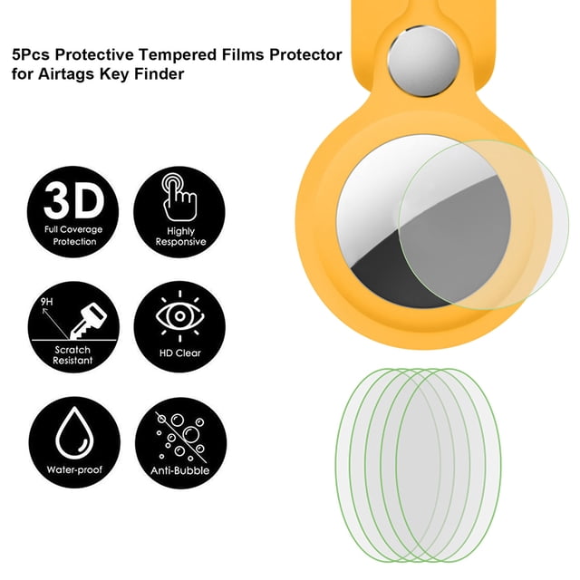 Película protectora Wmkox8yii para AirTags Transparente 5/10 Uds