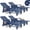 Navy Blue, variant on HDPE Patio Chaise Lounge Chair, Outdoor Reclining Pool Chair w/ Adjustable Backrest, for Patio, Deck, Backyard White