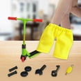 thumbnail image 3 of Finger Scooter with Mini Scooters Mini Fingerboards Accessories Small for 6+ Years Old Kid - Green, 3 of 8