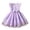Purple, variant on Girls Butterfly Embroidered Tulle Dress, Sleeveless Lace Trim Party Dress, Summer Flower Girl Outfit for Kids Purple 120