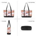 thumbnail image 6 of FORMRS Canvas Laptop Tote Bag for Women with 15.6" Computer Compartments Shoulder Handbag, Cartoon Halloween Ghosts, 6 of 7