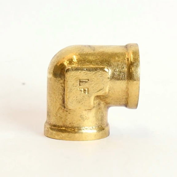 3/8 in. FPT X 3/8 in. D FPT Brass 90 Degree Elbow