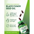thumbnail image 4 of Black Seed Oil Softgels | 2,000mg | 120 Count | Virgin Cold Pressed Cumin | Non-GMO and Gluten Free Supplement | By Nature's Truth, 4 of 7