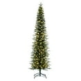 thumbnail image 4 of Vickerman K167383LEDCC 8.5 ft. x 35 in. 1100CC Bixley Pencil Fir 3 mm Christmas Tree, 4 of 10
