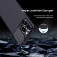 thumbnail image 2 of ElEHOLD Sliding Camera Protection Rugged Case for iPhone 14 Pro Max 6.7 inch,Made of Hard PC Plastic + Flexible TPU,with Anti-Fingerprint Shockproof Lens Protection Case,Blue, 2 of 8