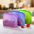 thumbnail image 6 of Leakproof Silicone Storage Bags Reusable Freezer-Safe Dishwasher Friendly For Travel, Office & Meal Prep, 6 of 9