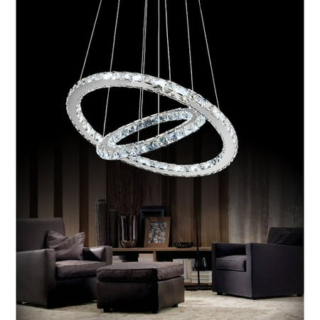 Cwi Lighting Ring Led Light Crystal Chandelier Com Cwi Lighting Ring Led Light Crystal Chandelier