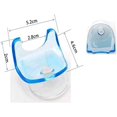thumbnail image 2 of Support Mural pour Rasoir de Douche Support Transparent pour Rasoir avec Poignées de Rangement pour Hommes Support de Rasoir de Douche Transparent avec Ventouse, 2 Pcs, 2 of 4