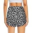thumbnail image 4 of Goofa Similar To Leopard Print Printed Women 2 in 1 Running Shorts,Quick Dry Athletic Workout Shorts,High Waisted Athletic Shorts with Liner Pockets-Small, 4 of 9