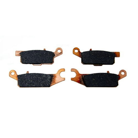 Front Brake Pads 2007-2017 for Yamaha Grizzly 700 4x4 YFM700FG Semi-Metallic