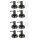 thumbnail image 1 of 8-pack Mason Jar Soap Dispenser Lid, Painted Black Rust Proof Lotion Dispenser Lid For Regular Mout, 1 of 5