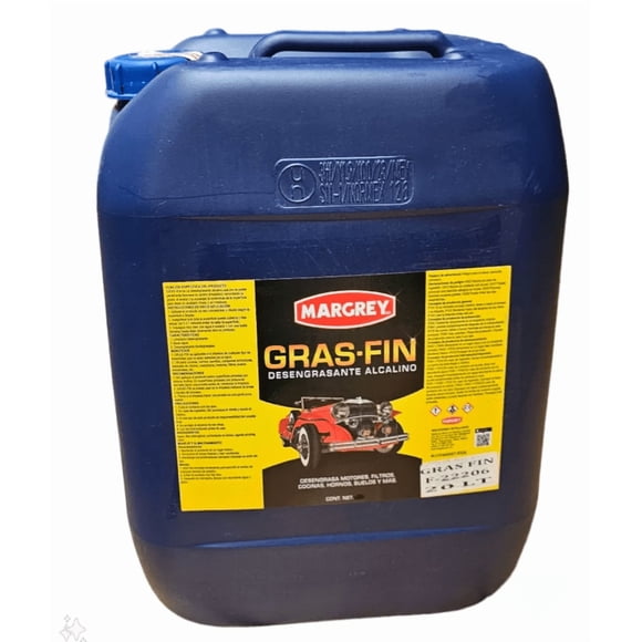 Gras Fin 20 Litros | Desengrasante Automotriz Multiusos de Alto Rendimiento