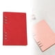 thumbnail image 2 of Libreta de trabajo de cuero rellenable, tapa dura, rayada, con 6 anillas, ideal para notas y reuniones de negocios, en liquidación genérica. Empaquetada para regalo., 2 of 5