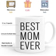 thumbnail image 3 of Best Mom Ever Gifts Coffee Mug 11 oz - Mommy Gifts for Christmas & Birthday - Father''s Day/Mother''s Day - Family Mug from Daughter, Son (MOM), 3 of 5