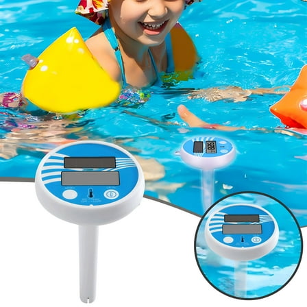HIBIBUD Swimming Pool Heater - Solar Powered Floating Pool For Continuous Temperature Control Energy Efficient Design for Year-Round Comfort