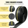 thumbnail image 3 of VEVOR Garage Door Threshold Seal Strip 20 FT Universal Bottom Waterproof PVC, 3 of 9
