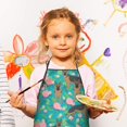 thumbnail image 3 of German Shepherd Dog and Flower Kids Aprons for Girls and Boys,Adjustable Neck Strap Toddler Aprons for Kids Cooking Baking, 3 of 7
