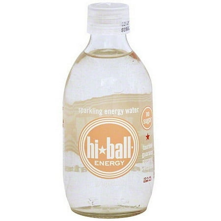 Hiball Energy Grapefruit Sparkling Energy Water, 10 oz (Pack of 12)