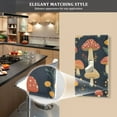 thumbnail image 5 of Yayeee Blank Wall Plate Cover 1-Gang 4.5"x2.7" Home Unused Decorative Outlet, Black Mushroom Pattern, 5 of 7