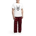 thumbnail image 5 of CafePress - Cute Hipster Easter Bunny Pajamas - Men's Light Loose Fit Cotton Pajama Set, 5 of 7